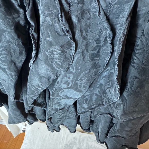 Vintage St. Gillian Silk Ruffled Dress - Picture 5 of 9